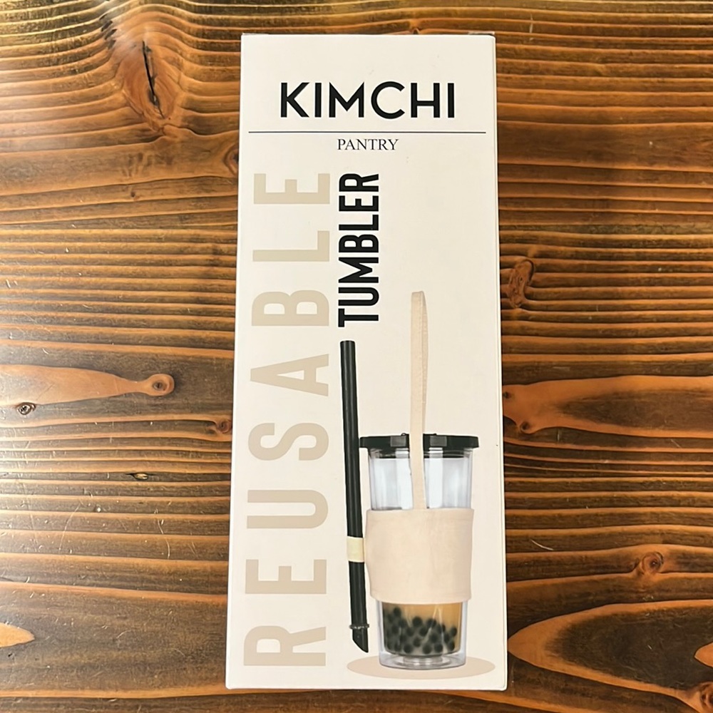 Reusable Tumbler for Bubble Tea